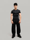 VEX ATHLETIC COMPRESSION TEE-BLACK